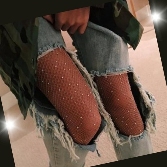 πHPπ sparkling Mesh fishnet tights - Picture 5 of 8